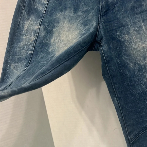 True Religion Halle Moto Jean's in Rebel Bleached - Picture 4 of 11